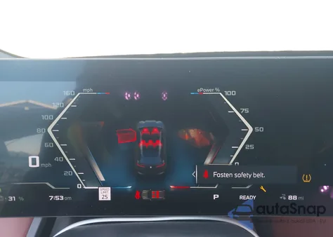 2025 BMW Ix M60 z USA, uszkodzony, nr VIN WB533CF03SCS28505